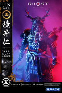 1/4 Scale Jin Sakai The Ghost Sakai Clan Armor Ultimate Premium Masterline Statue (Ghost of Tsushima)