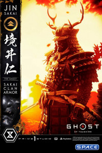 1/4 Scale Jin Sakai The Ghost Sakai Clan Armor Ultimate Premium Masterline Statue (Ghost of Tsushima)