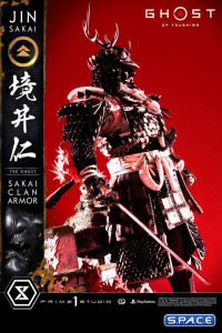 1/4 Scale Jin Sakai The Ghost Sakai Clan Armor Ultimate Premium Masterline Statue (Ghost of Tsushima)