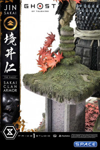 1/4 Scale Jin Sakai The Ghost Sakai Clan Armor Ultimate Premium Masterline Statue (Ghost of Tsushima)