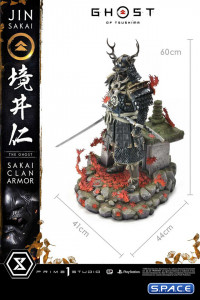 1/4 Scale Jin Sakai The Ghost Sakai Clan Armor Ultimate Premium Masterline Statue (Ghost of Tsushima)