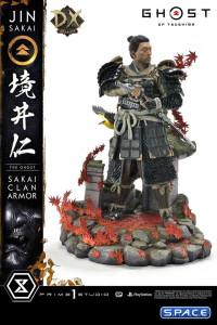 1/4 Scale Jin Sakai The Ghost Sakai Clan Armor Deluxe Ultimate Premium Masterline Statue - Bonus Version (Ghost of Tsushima)