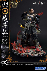 1/4 Scale Jin Sakai The Ghost Sakai Clan Armor Deluxe Ultimate Premium Masterline Statue - Bonus Version (Ghost of Tsushima)