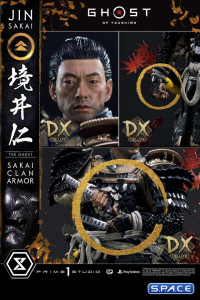 1/4 Scale Jin Sakai The Ghost Sakai Clan Armor Deluxe Ultimate Premium Masterline Statue - Bonus Version (Ghost of Tsushima)