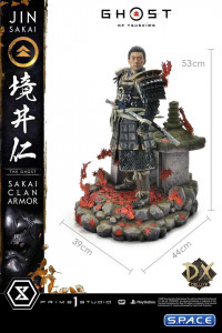 1/4 Scale Jin Sakai The Ghost Sakai Clan Armor Deluxe Ultimate Premium Masterline Statue - Bonus Version (Ghost of Tsushima)