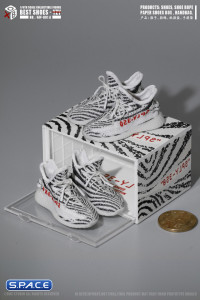 1/6 Scale female hollow Shoes (white)
