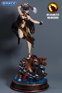 Fighting Goddess Statue