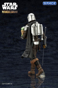 1/10 Scale The Mandalorian & Grogu with Beskar Staff ARTFX+ Statue (The Mandalorian)