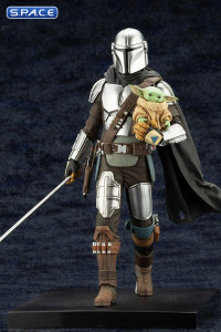 1/10 Scale The Mandalorian & Grogu with Beskar Staff ARTFX+ Statue (The Mandalorian)