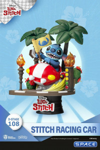 Stitch Racing Car Diorama Stage 108 (Lilo & Stitch)