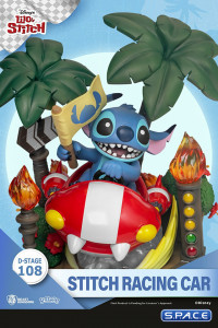 Stitch Racing Car Diorama Stage 108 (Lilo & Stitch)