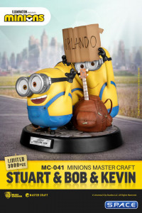 Stuart & Bob & Kevin Master Craft Statue (Minions)