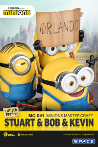 Stuart & Bob & Kevin Master Craft Statue (Minions)