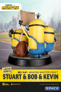 Stuart & Bob & Kevin Master Craft Statue (Minions)