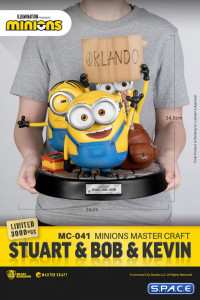 Stuart & Bob & Kevin Master Craft Statue (Minions)