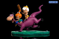 1/10 Scale Dino, Peebles & Bamm-Bamm Art Scale Statue (The Flintstones)