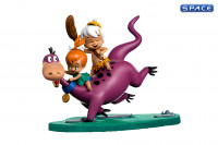 1/10 Scale Dino, Peebles & Bamm-Bamm Art Scale Statue (The Flintstones)