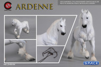 1/6 Scale Ardenne Horse (white)