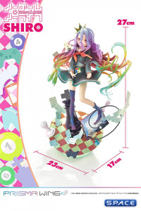 1/7 Scale Shiro Prisma Wing PVC Statue (No Game No Life)