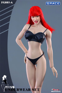 1/6 Scale Underwear Set (black)