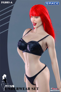 1/6 Scale Underwear Set (black)