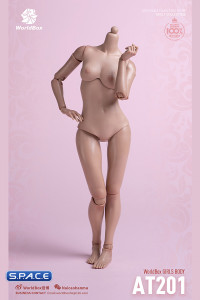 1/6 Scale Girls Body AT201 - Wheat (suntan) Version