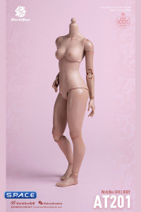 1/6 Scale Girls Body AT201 - Wheat (suntan) Version