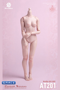 1/6 Scale Girls Body AT201 - Fair (pale) Version