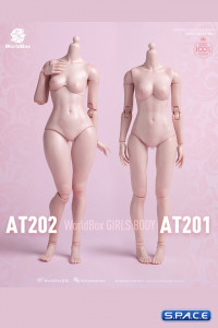 1/6 Scale Girls Body AT201 - Fair (pale) Version