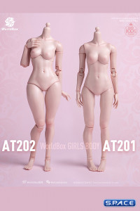 1/6 Scale Girls Body AT202 - Fair (pale) Version