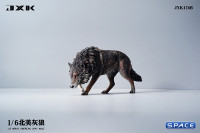 1/6 Scale North American Gray Wolf (black)