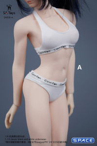 1/6 Scale female underwear (white)