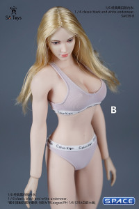 1/6 Scale female underwear (light pink)