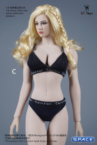 1/6 Scale female underwear (black)