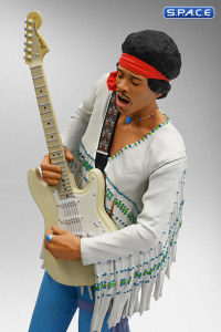 Jimi Hendrix Rock Iconz Statue - Version 3