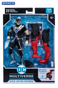 Black Lantern Superman from Blackest Night BAF (DC Multiverse)