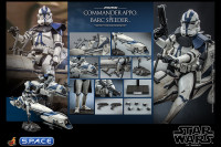 1/6 Scale Commander Appo and BARC Speeder TV Masterpiece TMS076 (Star Wars - The Clone Wars)