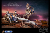 1/6 Scale Heavy Weapons Clone Trooper and BARC Speeder with Sidecar TV Masterpiece TMS077 (Star Wars - The Clone Wars)