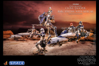 1/6 Scale Heavy Weapons Clone Trooper and BARC Speeder with Sidecar TV Masterpiece TMS077 (Star Wars - The Clone Wars)
