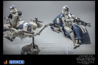 1/6 Scale Heavy Weapons Clone Trooper and BARC Speeder with Sidecar TV Masterpiece TMS077 (Star Wars - The Clone Wars)