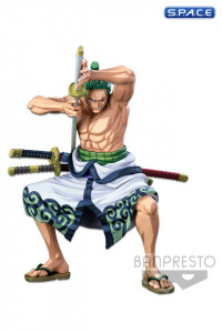 The Roronoa Zoro Super Master Stars Piece PVC Statue - Two Dimensions Version (One Piece)