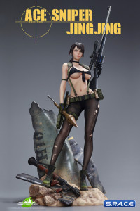 Ace Sniper Jing Jing Statue