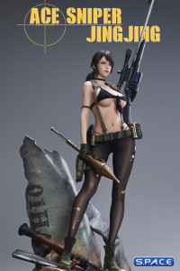 Ace Sniper Jing Jing Statue