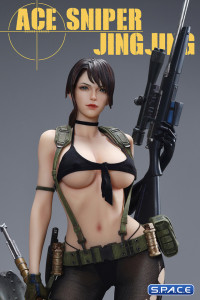 Ace Sniper Jing Jing Statue