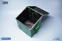 1/6 Scale Garbage Can (green)