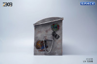 1/6 Scale Garbage Can (grey)