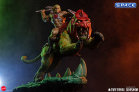He-Man & Battle Cat Classic Deluxe Maquette (Masters of the Universe)
