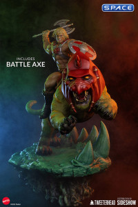 He-Man & Battle Cat Classic Deluxe Maquette (Masters of the Universe)