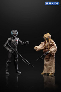 6 4-Lom & Zuckuss Bounty Hunters 40th Anniversary 2-Pack (Star Wars - The Black Series)