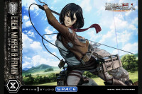 1/4 Scale Eren, Mikasa & Armin Ultimate Premium Masterline Statue (Attack on Titan)